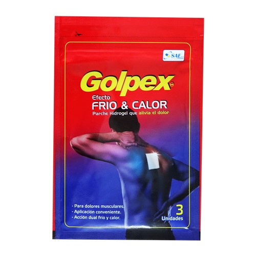 GOLPEX FRIO & CALOR X 3 PARCHES - SAE