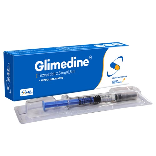 tirzepatide 2.5 mg para que sirve GLIMEDINE 2.5MG/0.5ML - JERINGA PRELLENADA